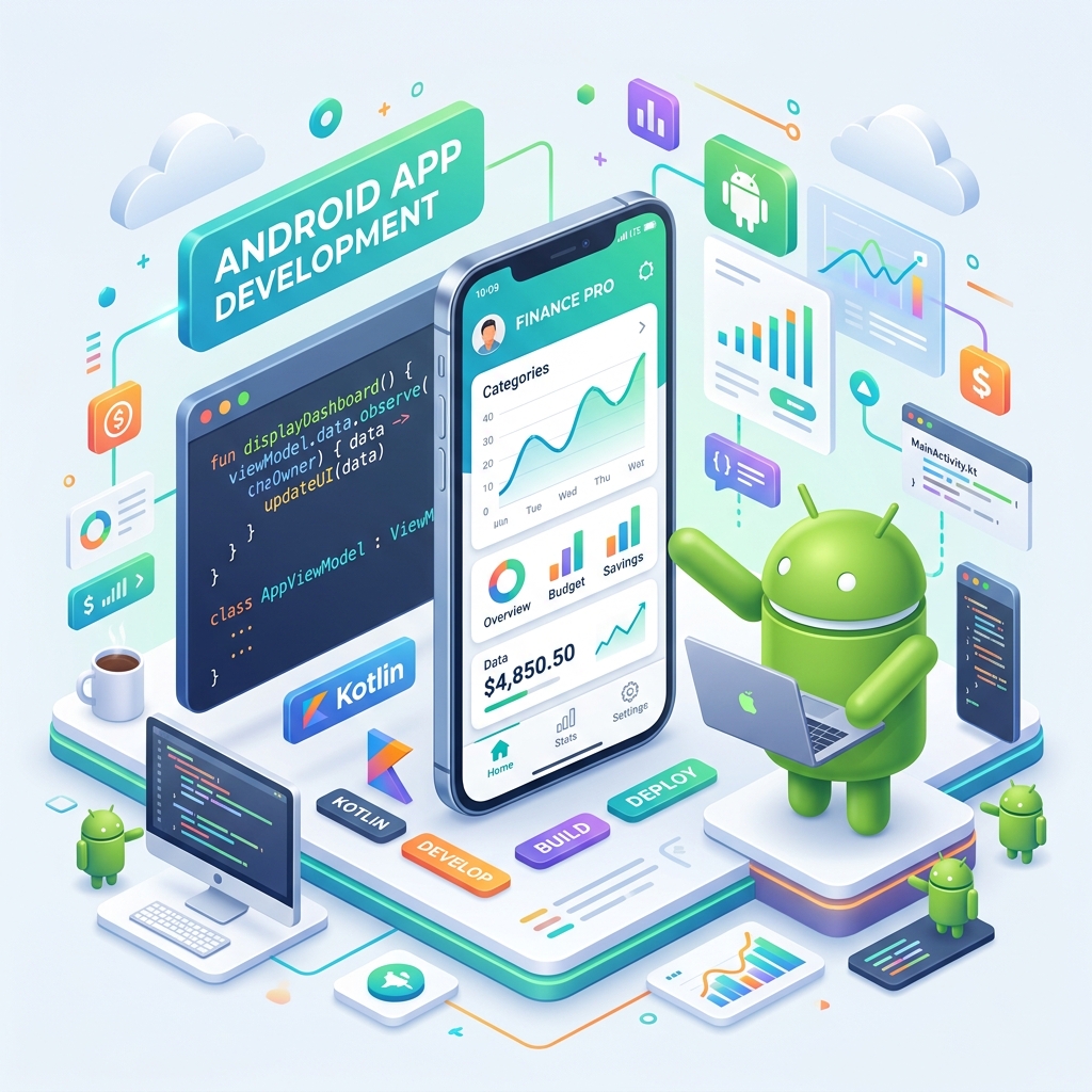 Hire Android Developers for Android App Development Services by growboostly