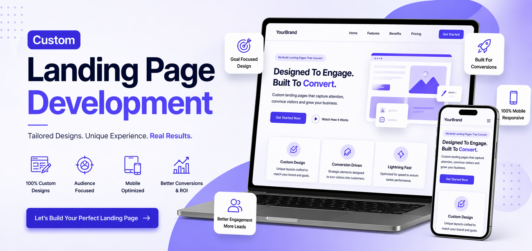 Custom Landing Page Development – Grow Boostly