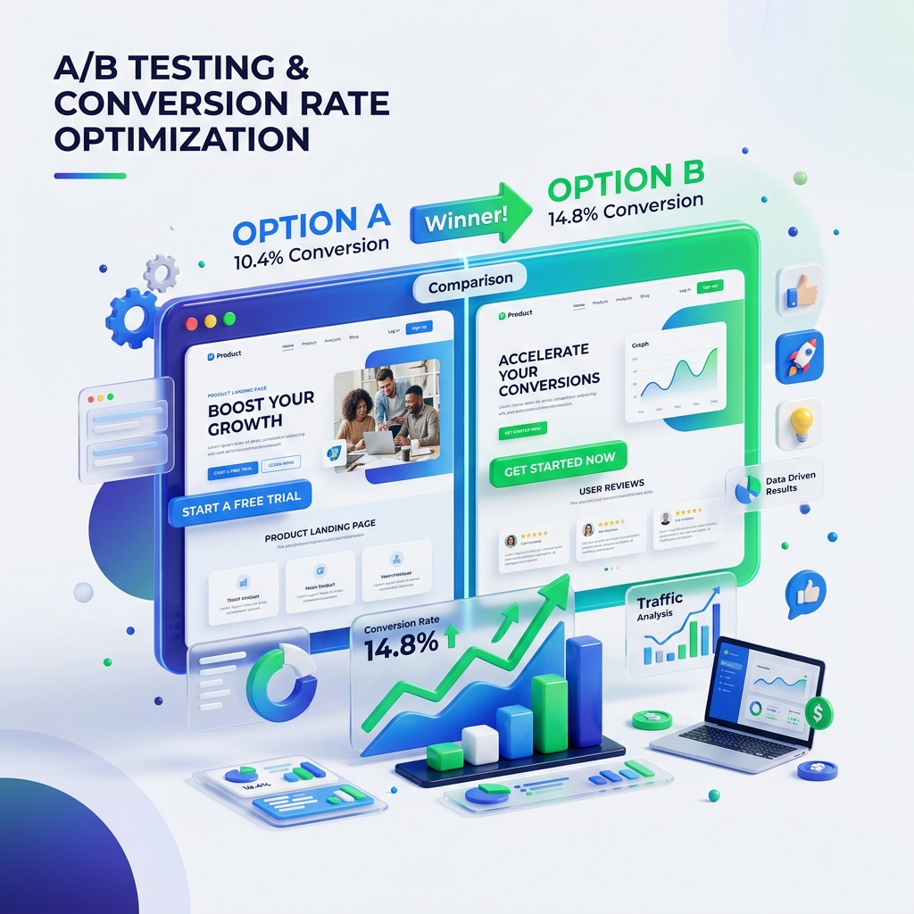 A/B Testing and Conversion Rate Optimization