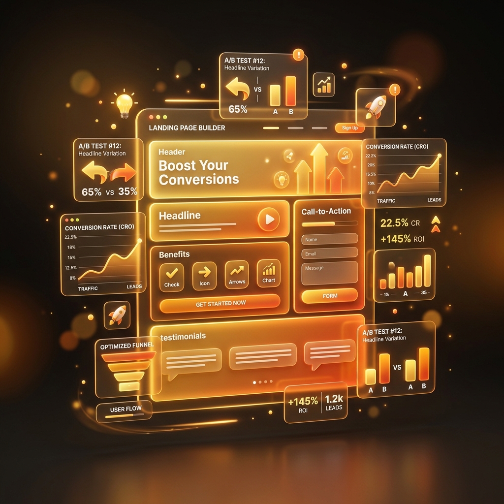 Landing Page Creation Analytics